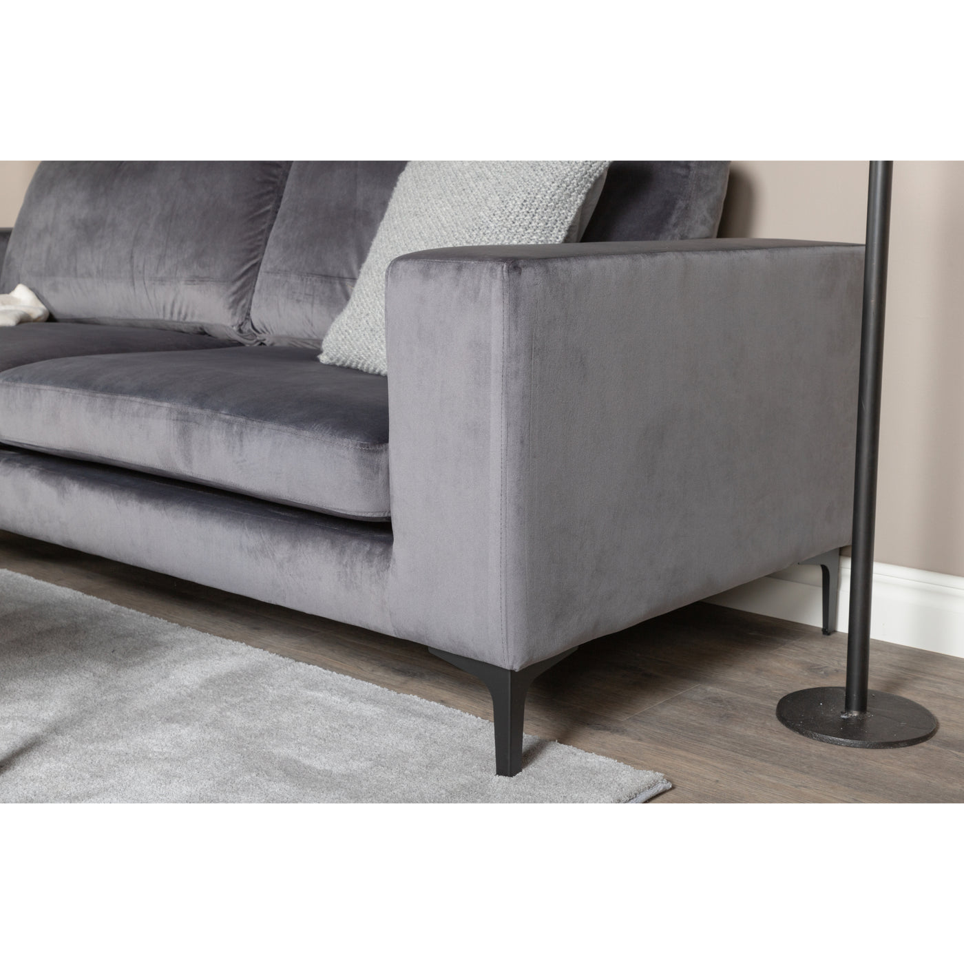 Sofa Callisto – 2-Sitzer – Grau