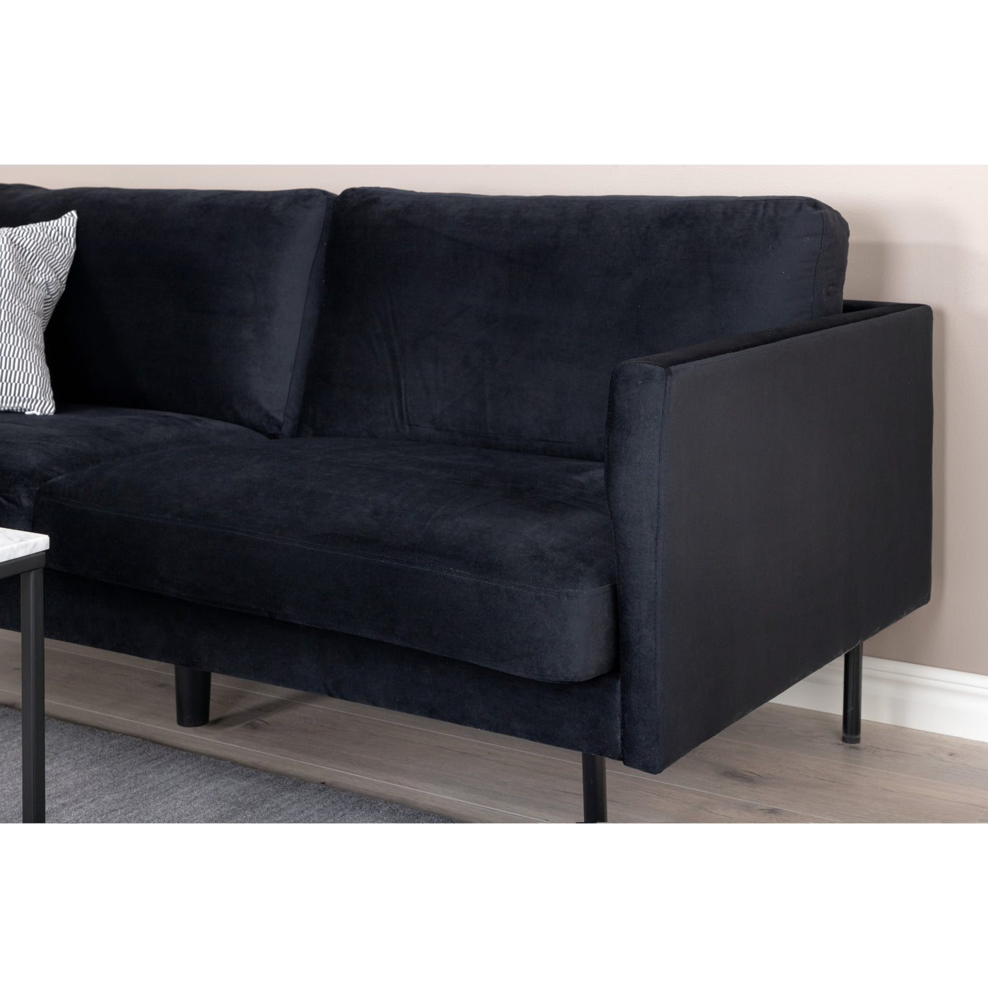 Sofa Galela 2-Sitzer– Schwarz