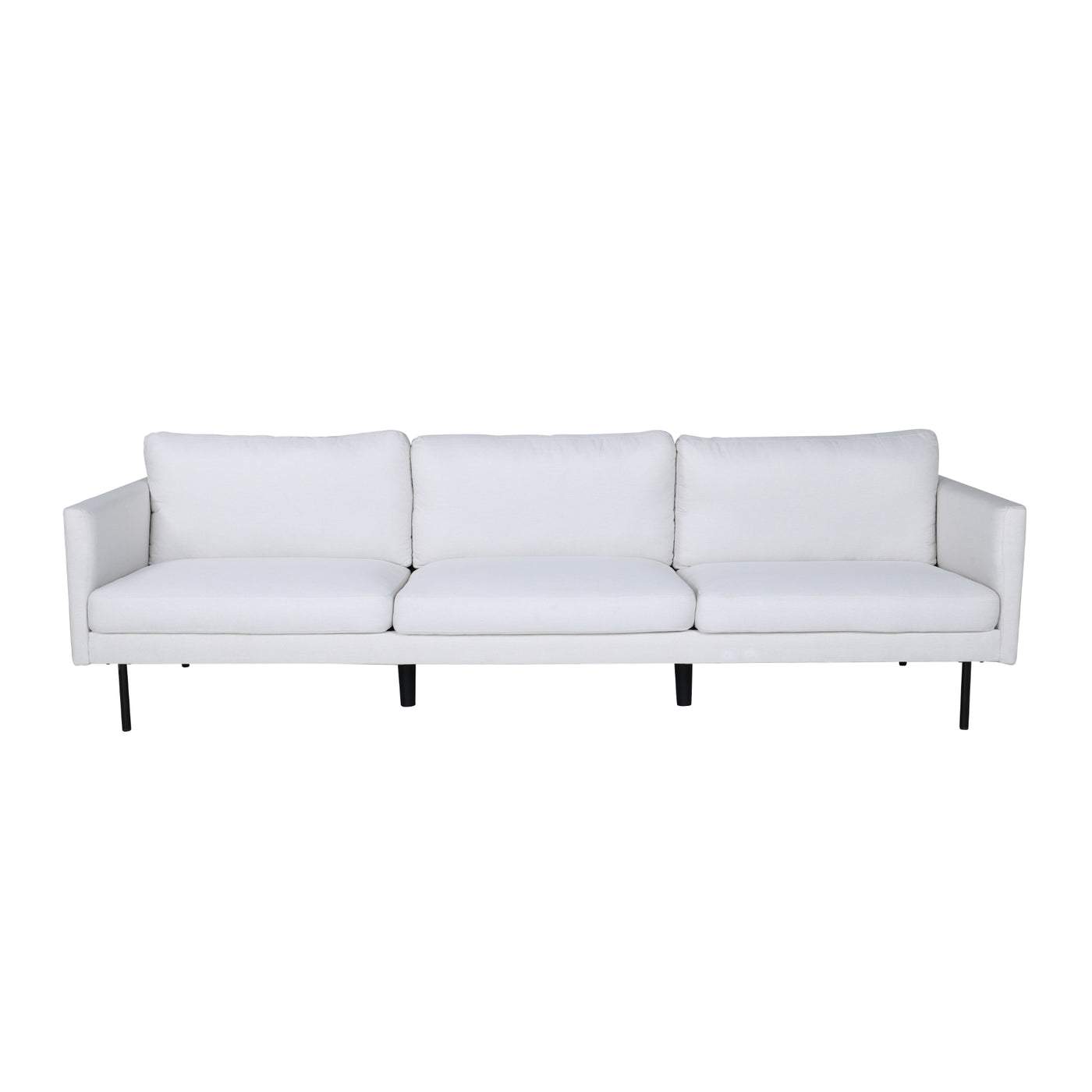 Sofa West Caln 3-Sitzer– Weiß