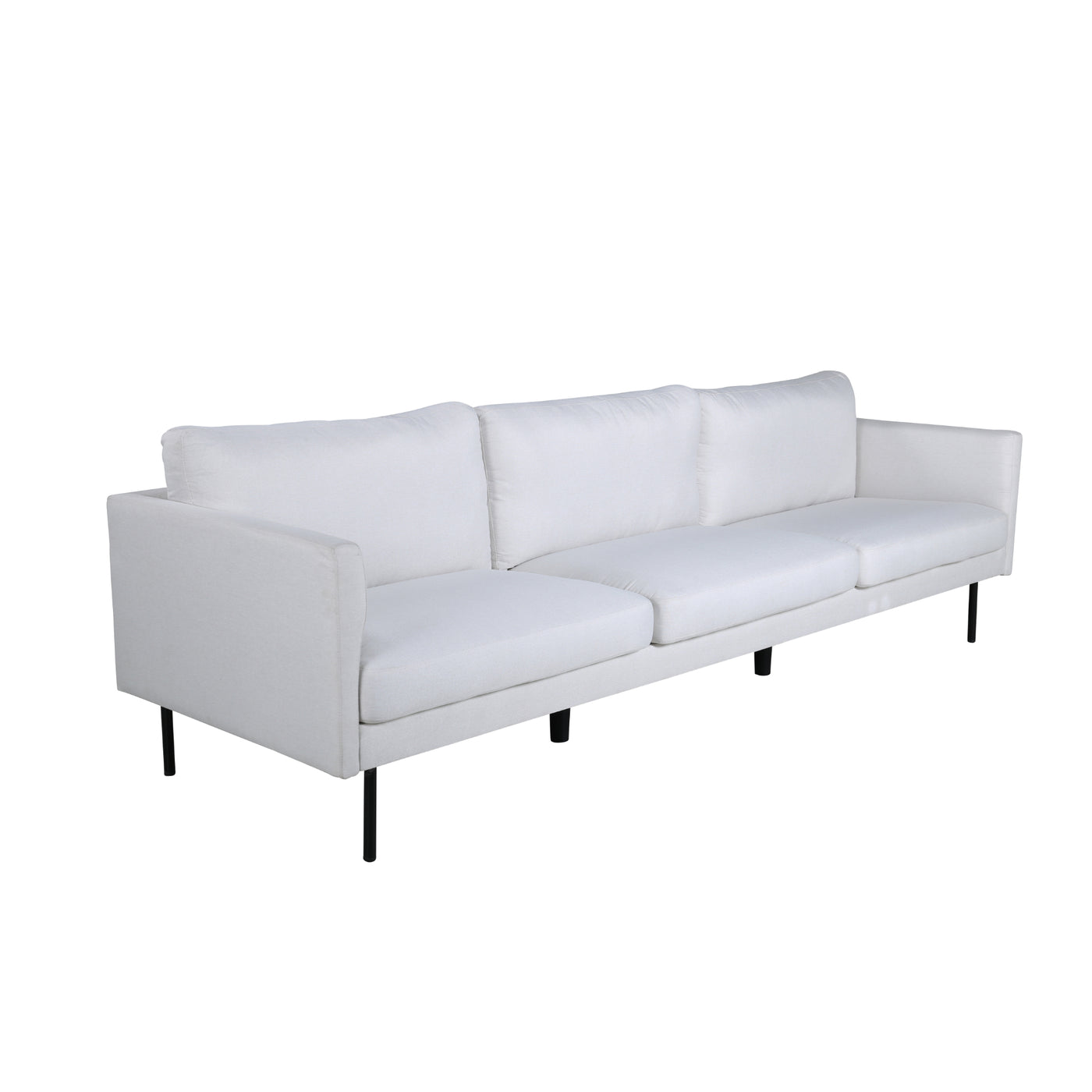 Sofa West Caln 3-Sitzer– Weiß