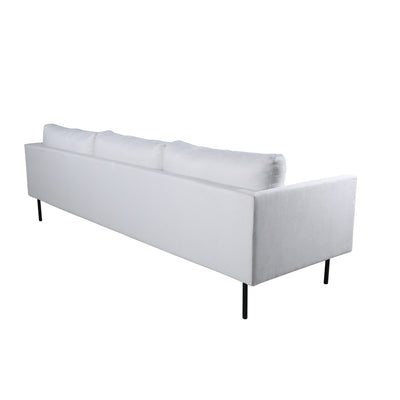 Sofa West Caln 3-Sitzer– Weiß