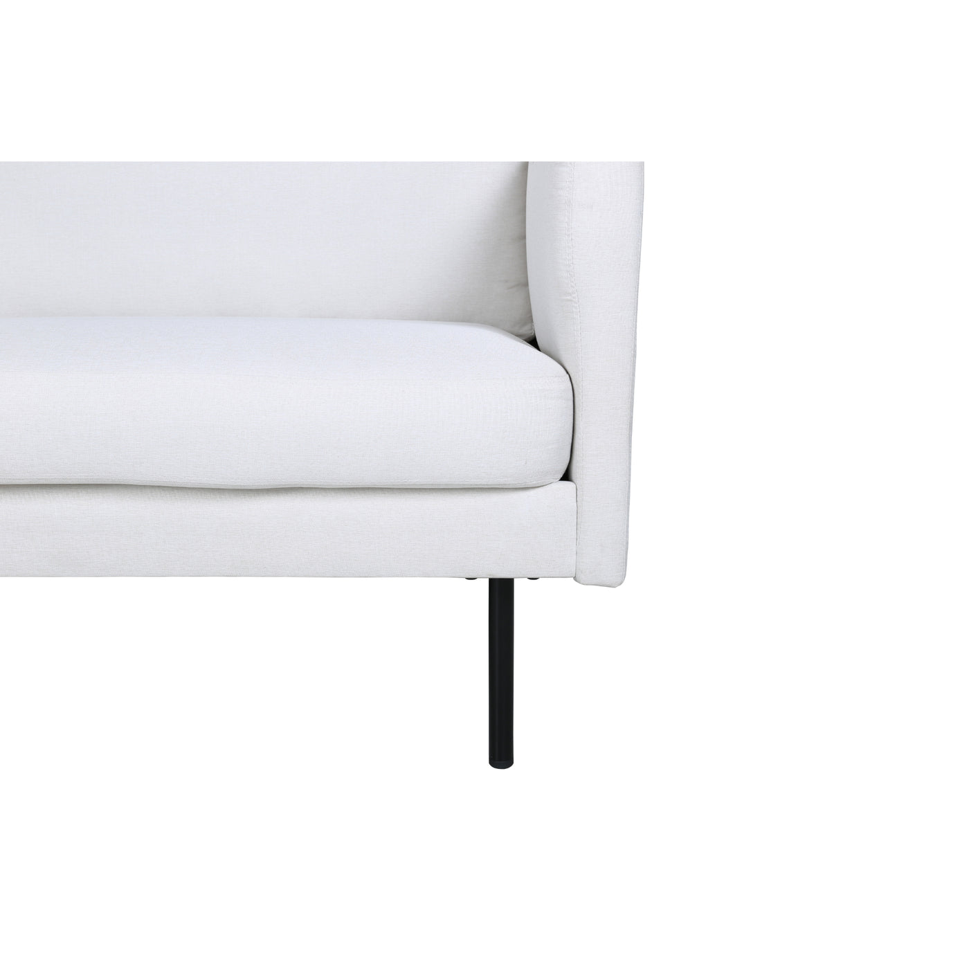 Sofa West Caln 3-Sitzer– Weiß