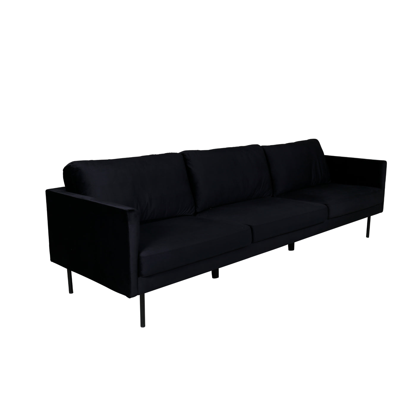 Sofa Marcy 3-Sitzer– Schwarz