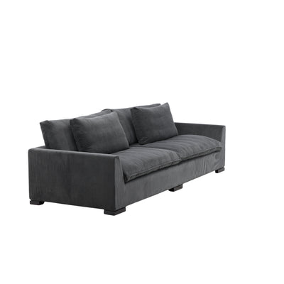 Sofa Flora 3-Sitzer - Grau