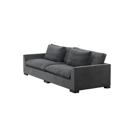 Sofa Flora 3-Sitzer - Grau