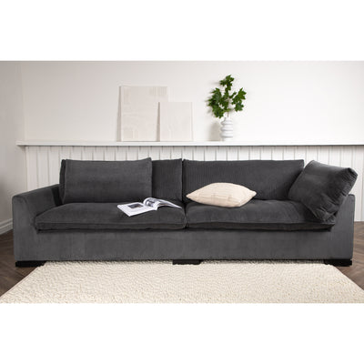 Sofa Flora 3-Sitzer - Grau