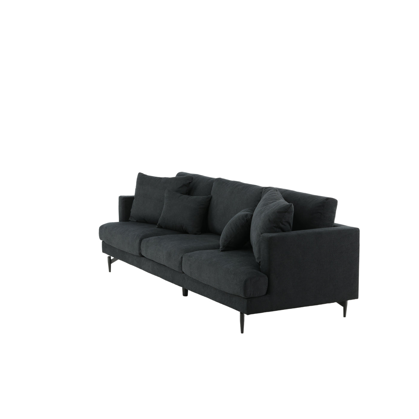 Sofa Vera 3-Sitzer– Schwarz