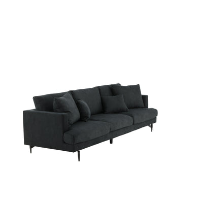 Sofa Vera 3-Sitzer– Schwarz