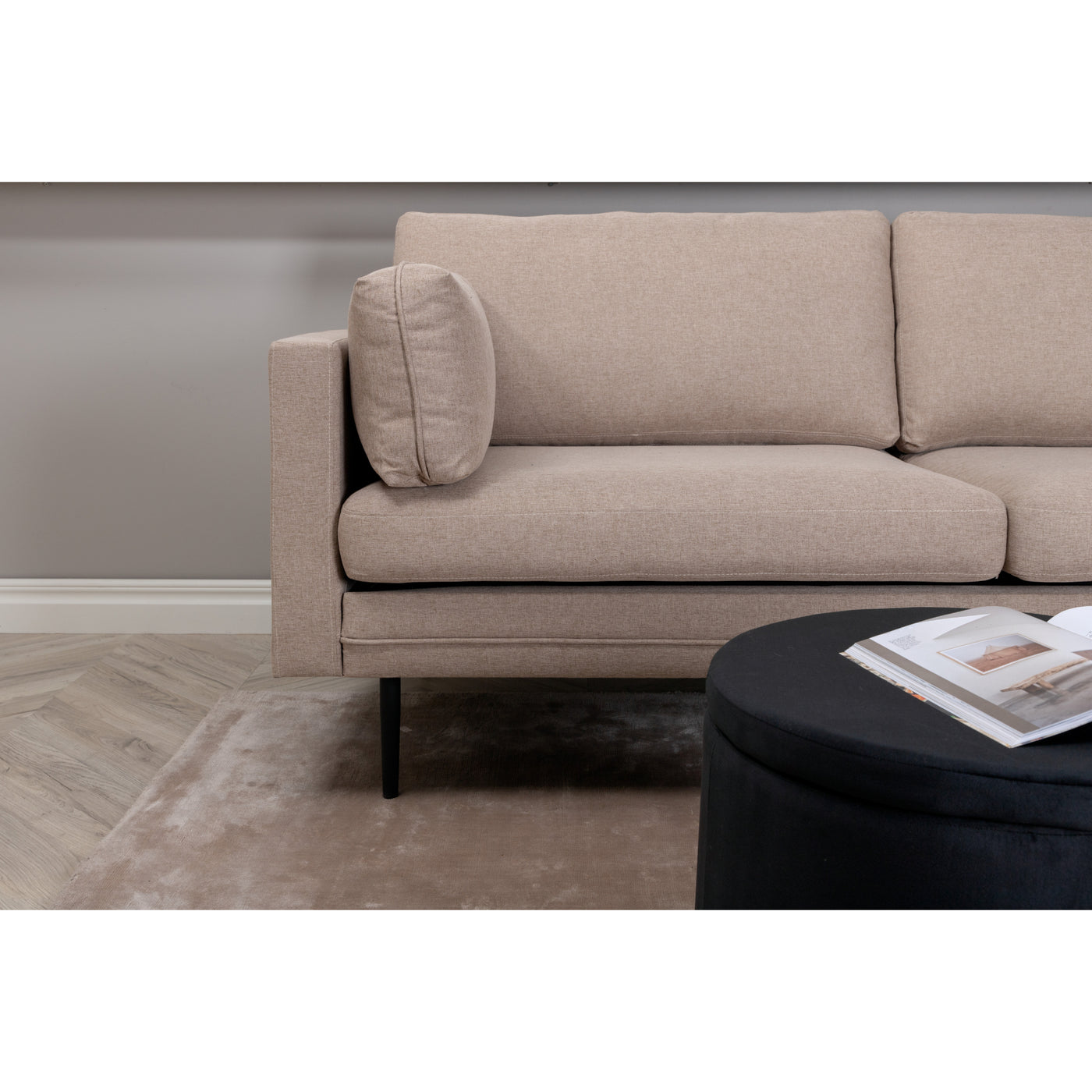 Sofa Catharina 2-Sitzer-Braun