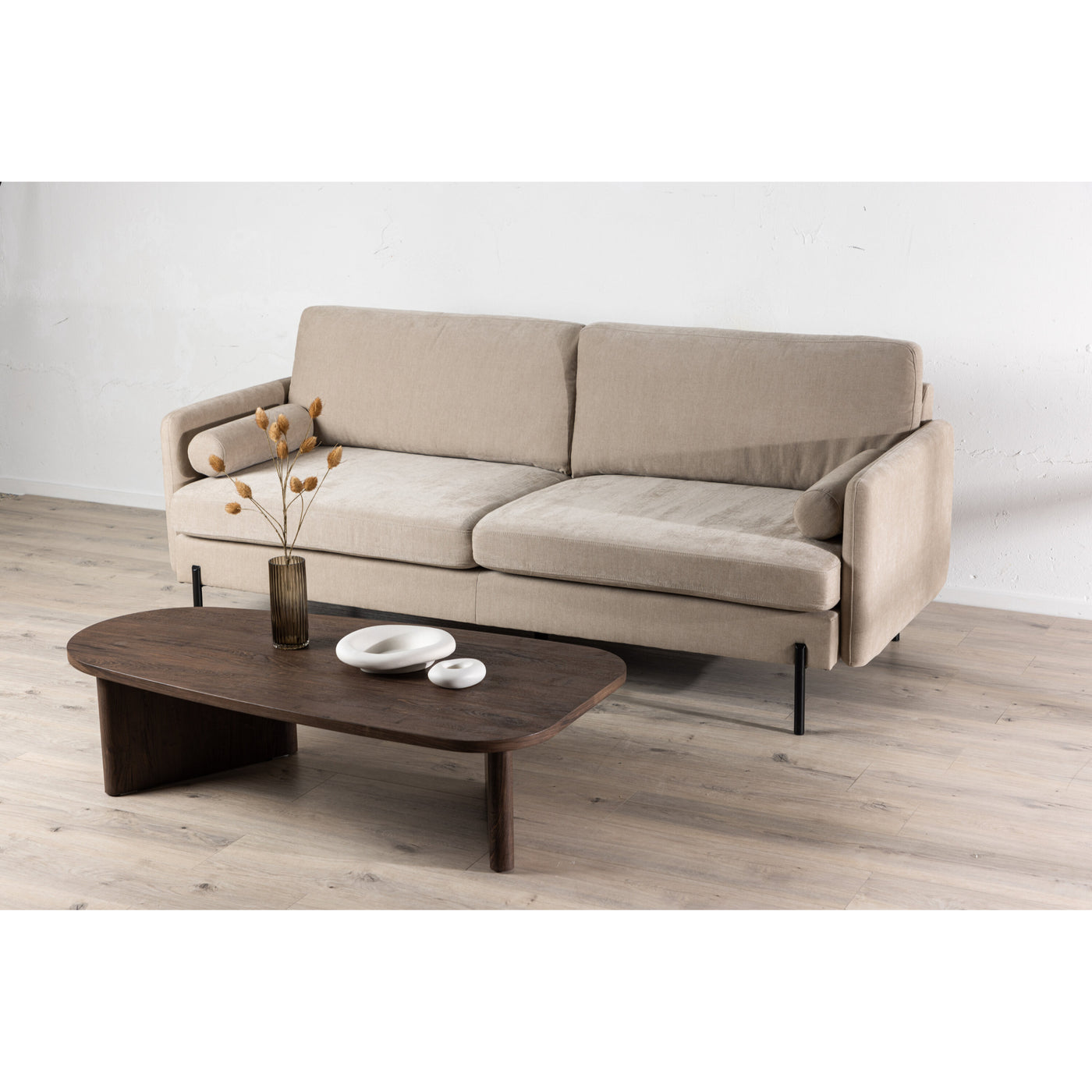 Antibes 2-Sitzer Sofa Designer Couch Beige