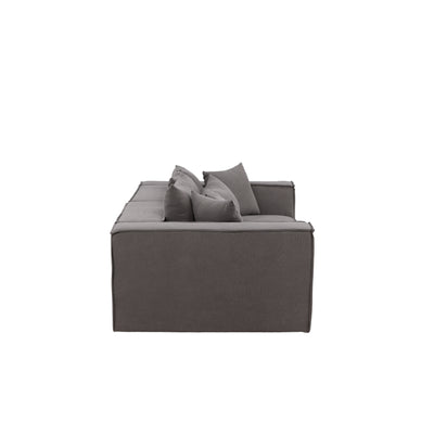 Henrikje 2-Sitzer Sofa Designer Couch Grau