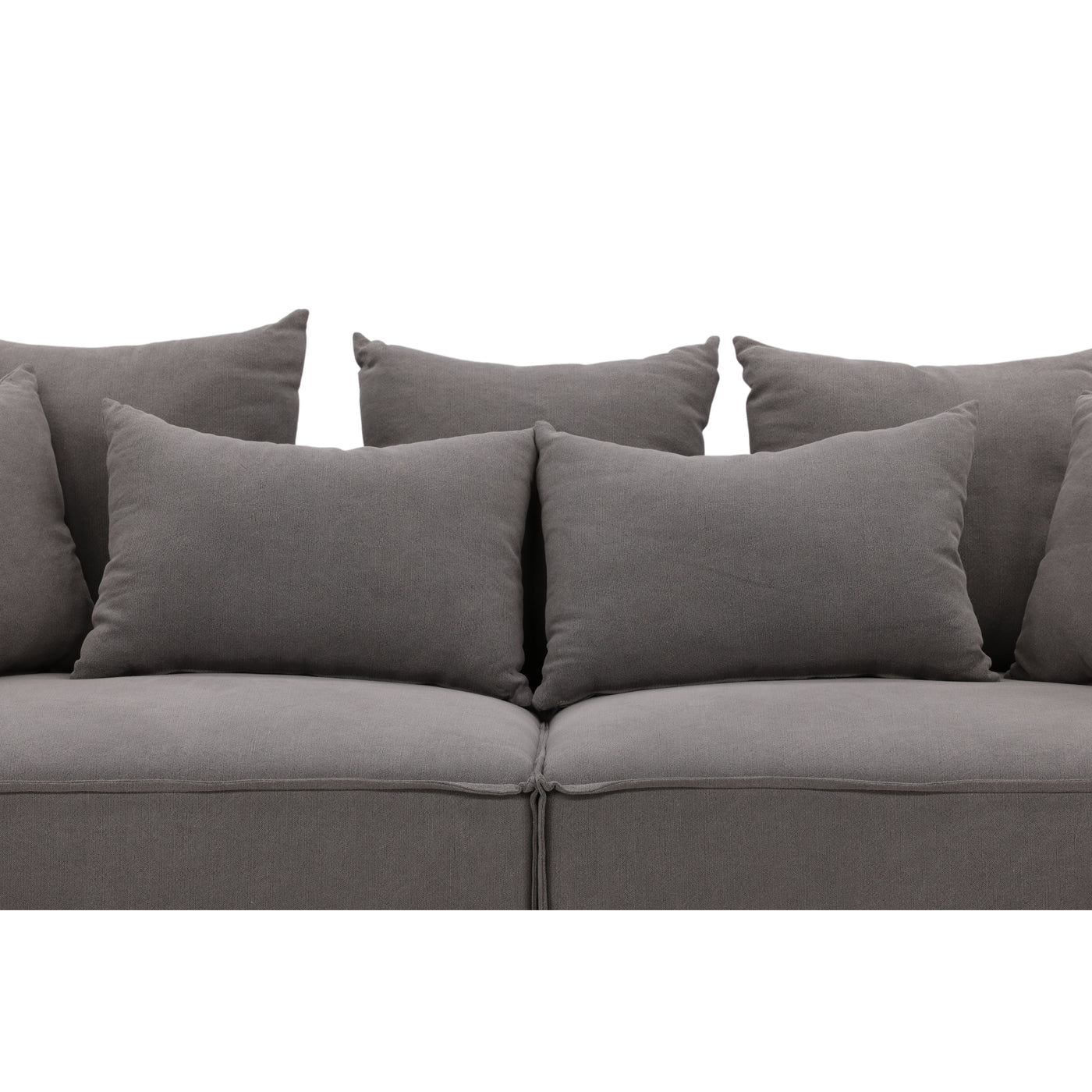 Henrikje 2-Sitzer Sofa Designer Couch Grau