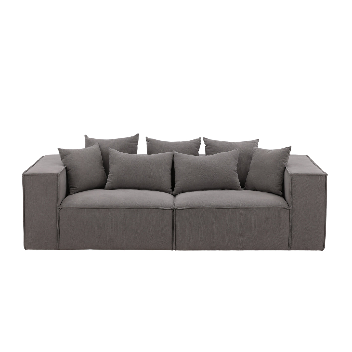 Henrikje 2-Sitzer Sofa Designer Couch Grau