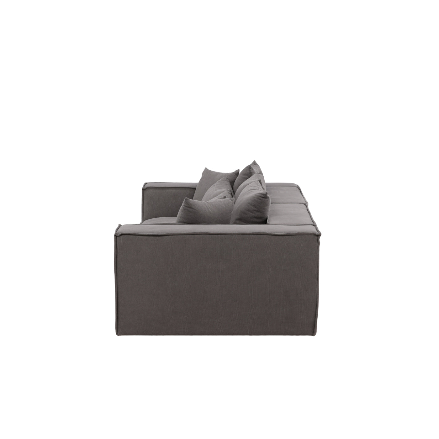 Henrikje 2-Sitzer Sofa Designer Couch Grau