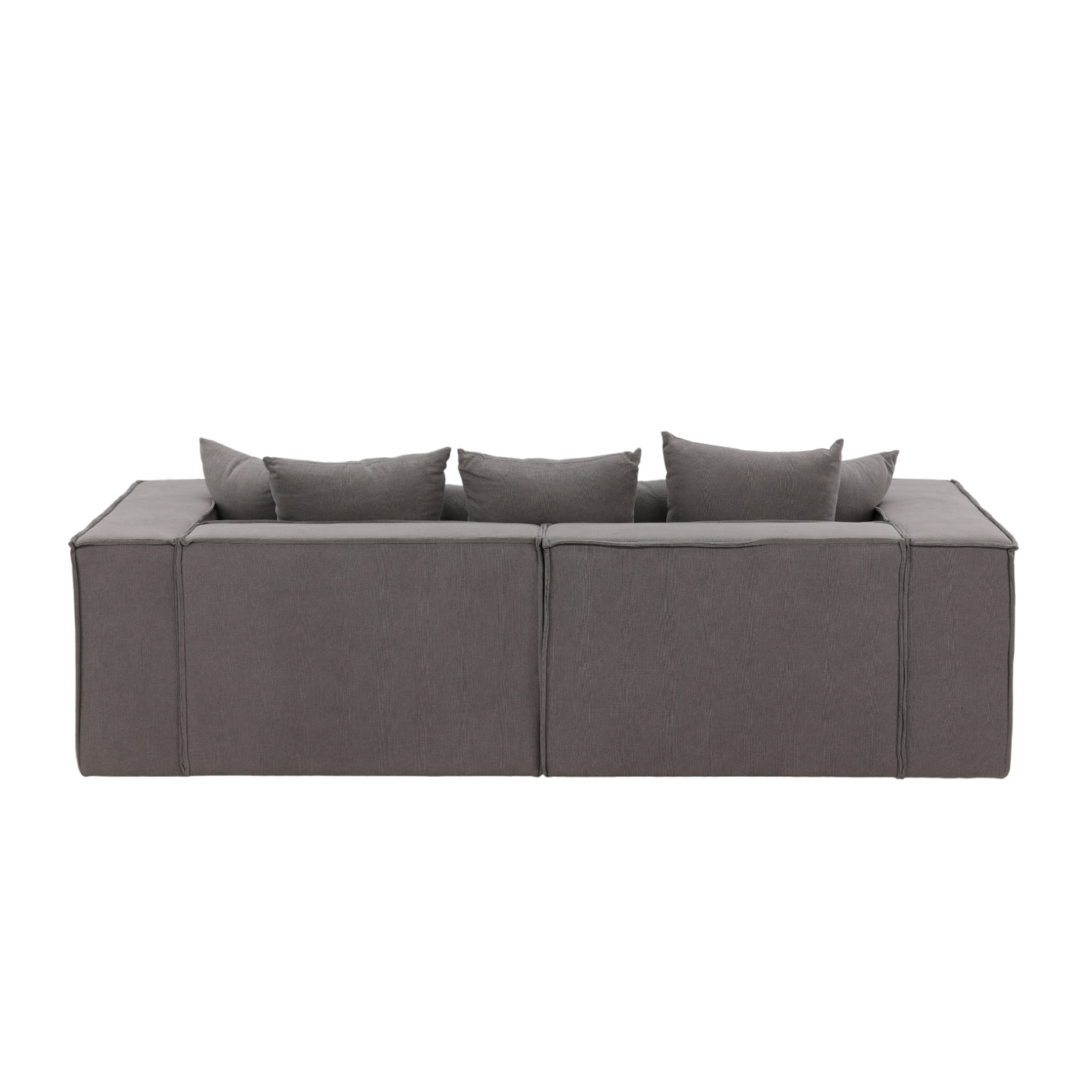 Henrikje 2-Sitzer Sofa Designer Couch Grau