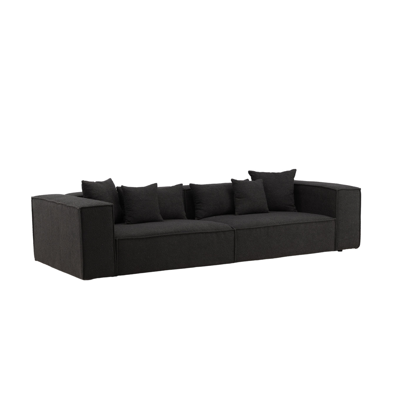 Sofa Henriette 3-Sitzer -Schwarz