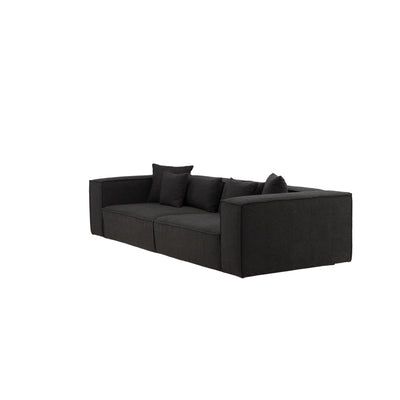 Sofa Henriette 3-Sitzer -Schwarz