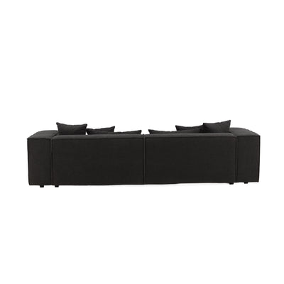 Sofa Henriette 3-Sitzer -Schwarz