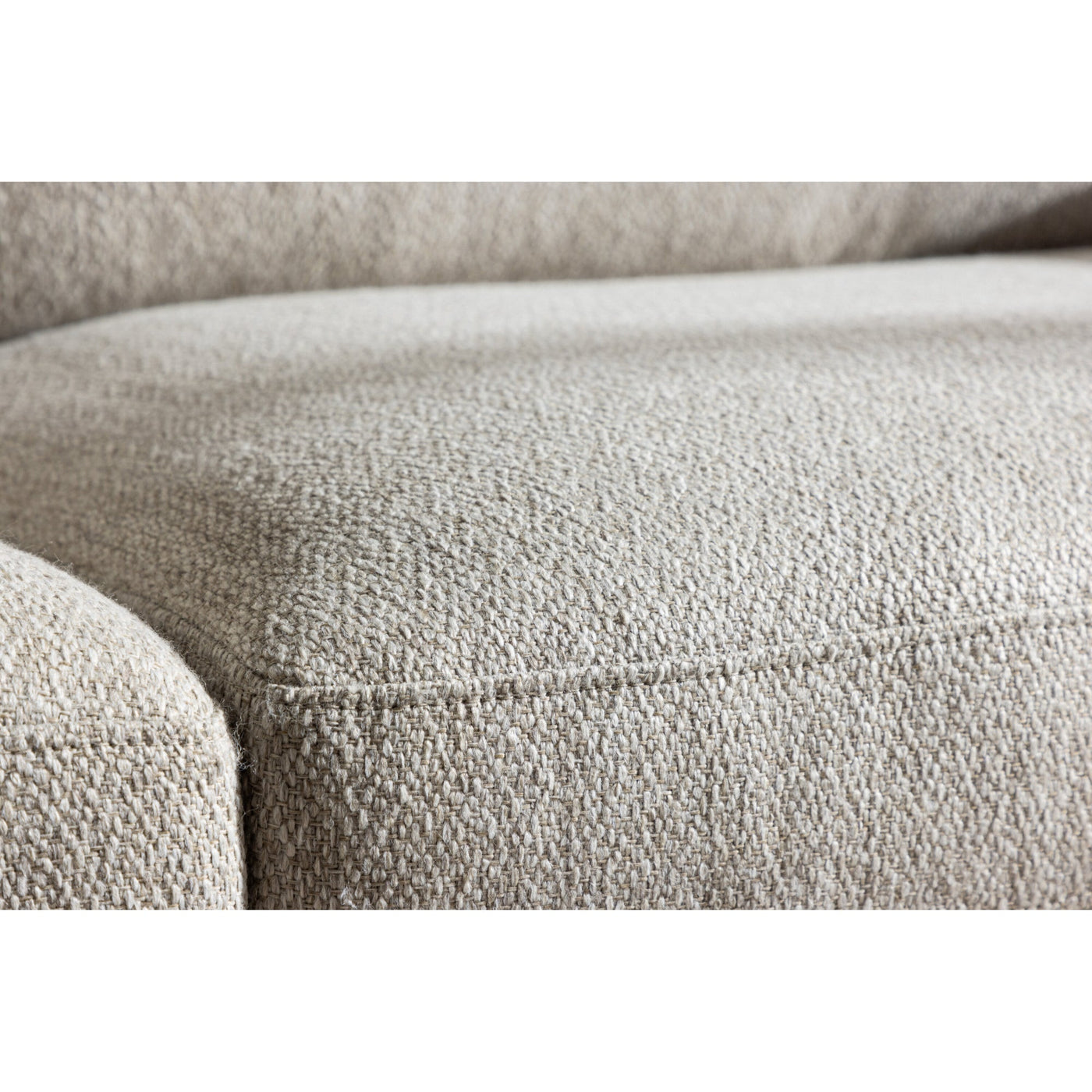 Olympos 3-Sitzer-Sofa – Holzoptik Beige