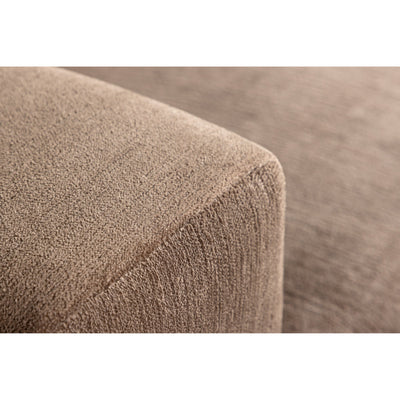 Lumi 3-Sitzer-Sofa – braunes Leinen