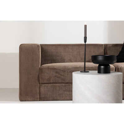 Lumi 3-Sitzer-Sofa – braunes Leinen