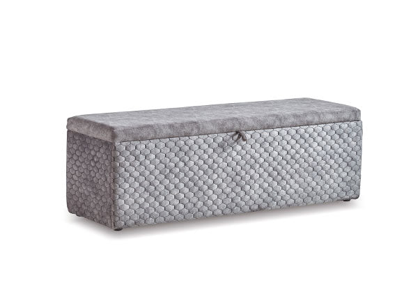 BABYLON BOXSPRINGBETT STAURAUM BETTKASTEN SAMT STOFF GRAU BOXBETT von ABC Bedding | babylon-stauraum-boxbett-boxspringbett-mit-bettkasten-samt-grau-anthrazit | Mit Bettkasten