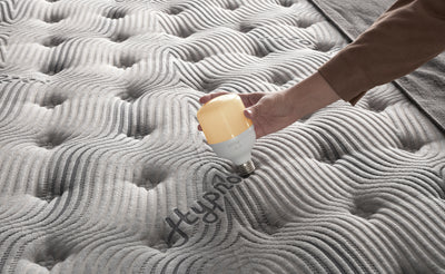Carlos Boxspringbett Stauraum Bettkasten Stoff Grau Boxbett von ABC-Bedding