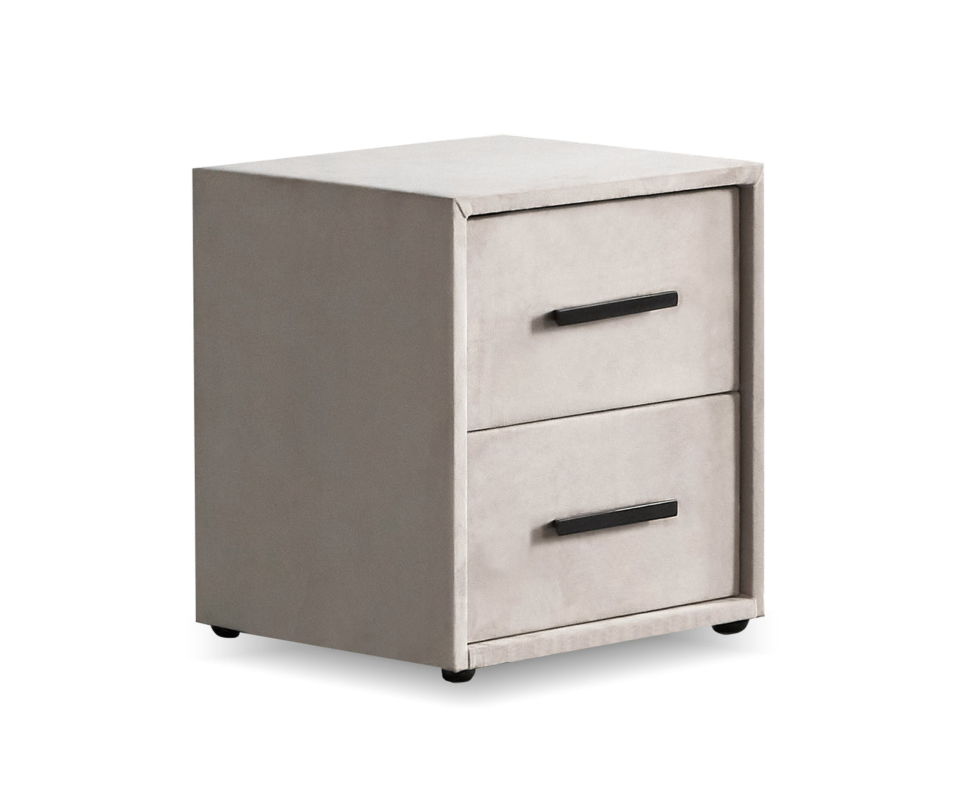 Encore Boxspringbett Stauraum Bettkasten Samt Beige Boxbett von ABC Bedding