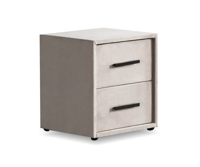Encore Boxspringbett Stauraum Bettkasten Samt Beige Boxbett von ABC Bedding